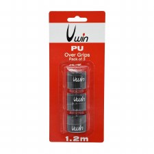 Uwin Over Grip (Black)  Pack of 3